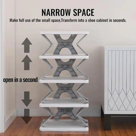 Modular Stackable Shoe Rack - Peelee