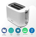 Nobel 2 Slice Toaster 700W | Bread Toaster with Browning Control