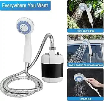 Compact Handheld Outdoor Shower - Peelee
