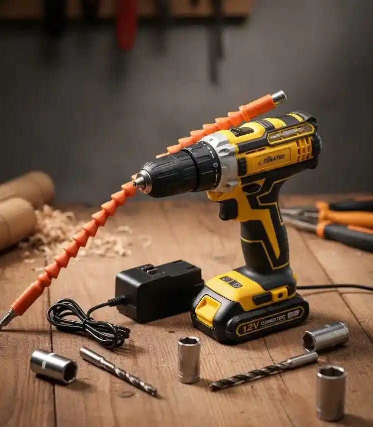 Cordless Rechargeable Drill Machine 36-Piece