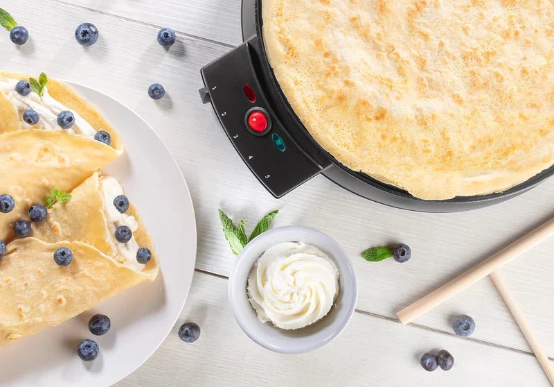 Cucina Pro Electric Crepe Maker | 13-Inch Non-Stick Crepe Griddle