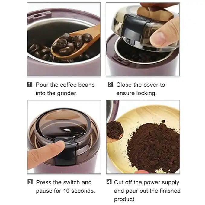 DLC Electric Coffee Grinder - Peelee