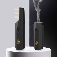 Electric Hair Bakhoor Comb | Portable Rechargeable Hair Incense Burner