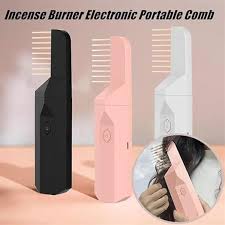 Electric Hair Bakhoor Comb | Portable Rechargeable Hair Incense Burner