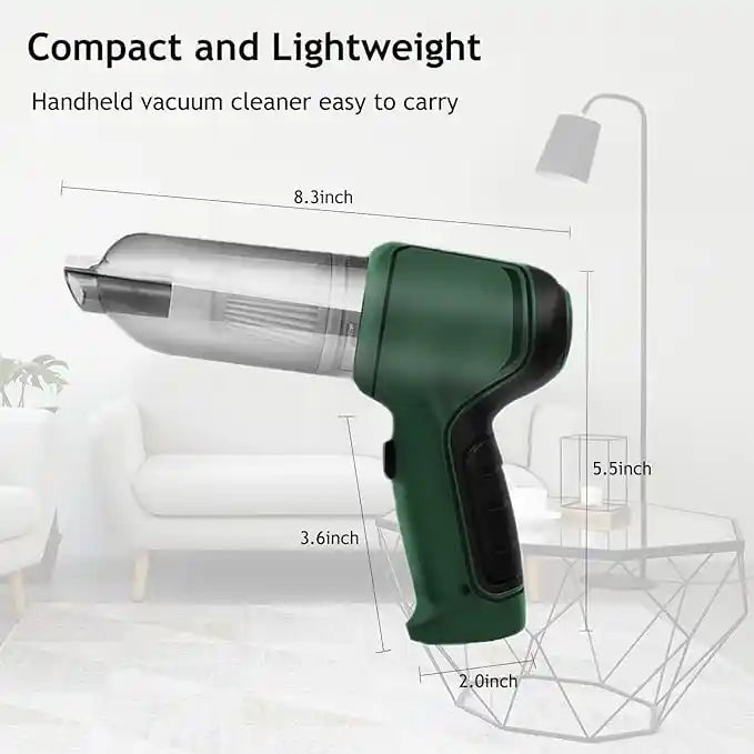 Handheld Mini Vacuum Cleaner USB Rechargeable - Peelee