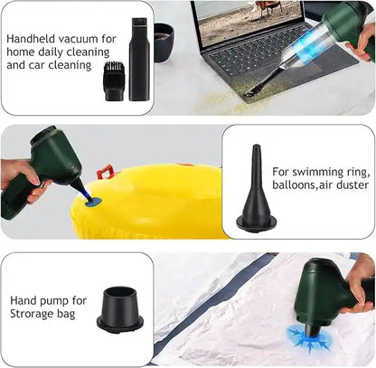 Handheld Mini Vacuum Cleaner USB Rechargeable - Peelee