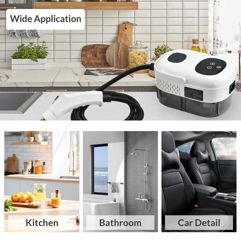 High pressure portable steam cleaner