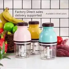 SANOOK Baby Food Supplement Machine SANOOK Baby Food Supplement Machine | Electric Baby Food Maker, Mini Food Chopper & Grinder with Glass Bowl UAE Peelee 