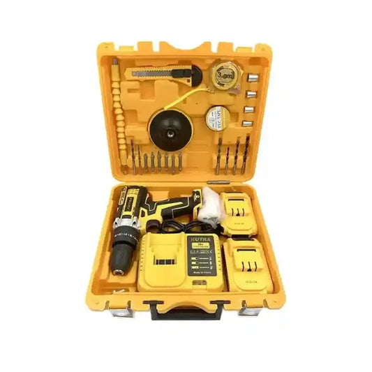 KUTRA 48V Brushless Cordless Drill KUTRA 48V Brushless Cordless Drill | Rechargeable Electric Power Drill with Lithium Battery for DIY & Professional Use UAE Peelee 