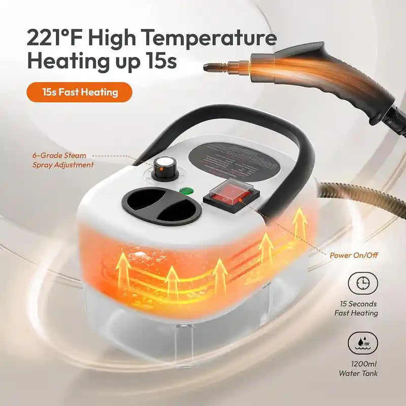 Portable Steam Cleaner 1200ml