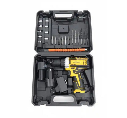Cordless Rechargeable Drill Machine 36-Piece