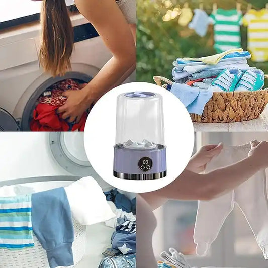 Wireless Charging Mini Washing Machine - Peelee
