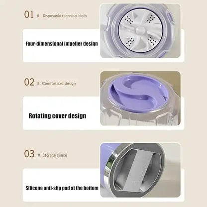 Wireless Charging Mini Washing Machine - Peelee